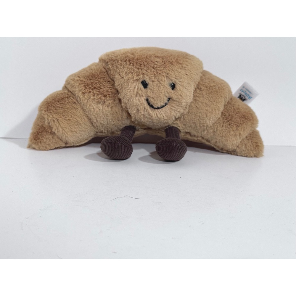 Jellycat Amuseables Croissant Plush Brown Pastry Stuffed Toy